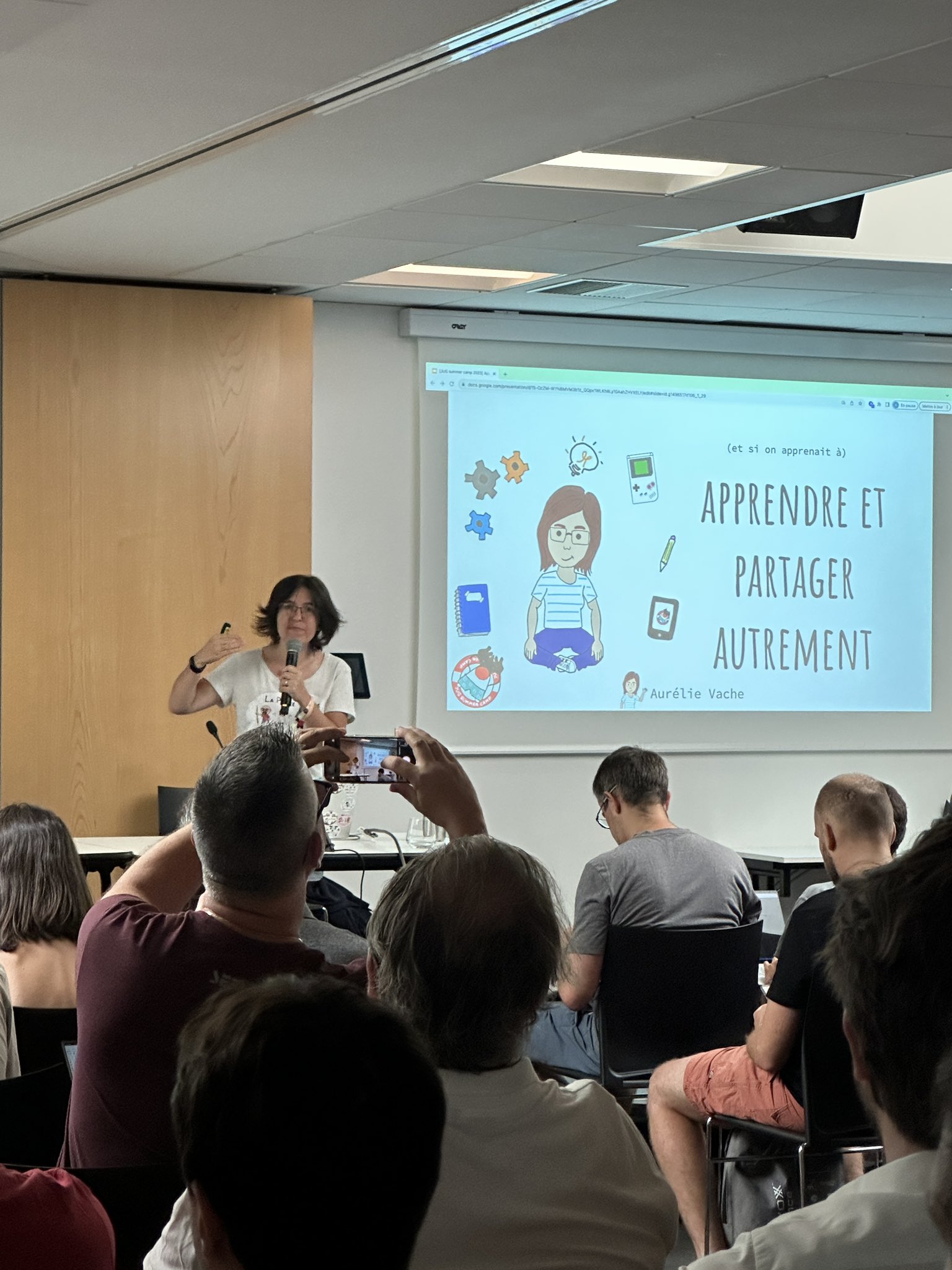 Premier talk d'Aurélie