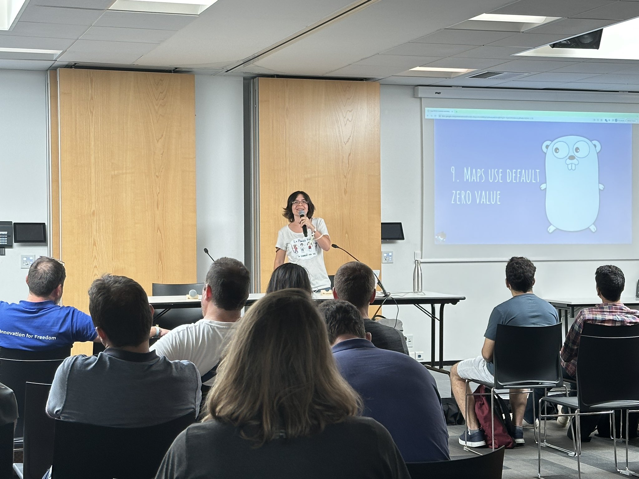 Deuxième talk d'Aurélie