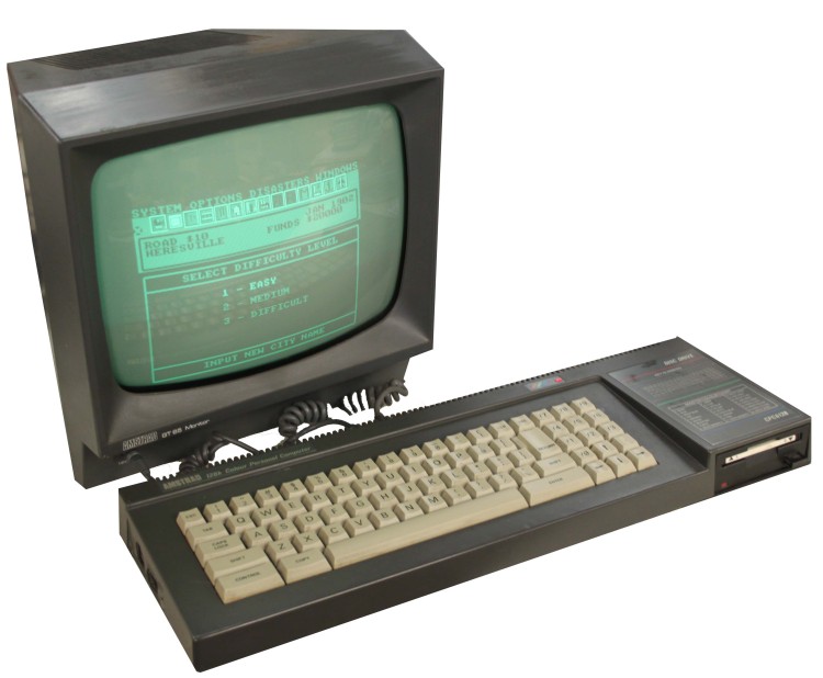 Un amstrad CPC 6128