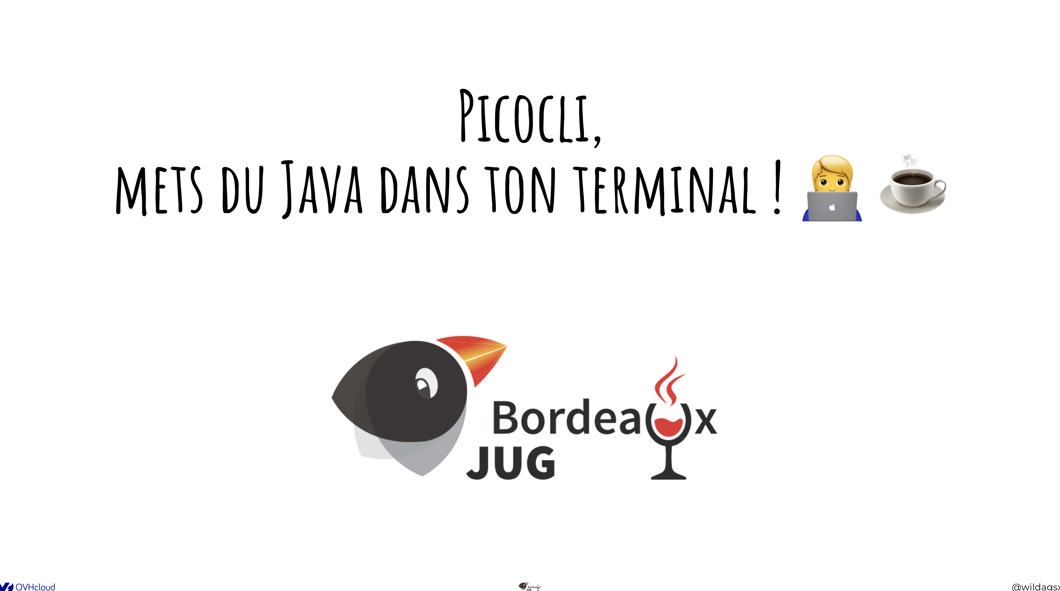 🎤 Talks donnés à Bordeaux JUG 🎤