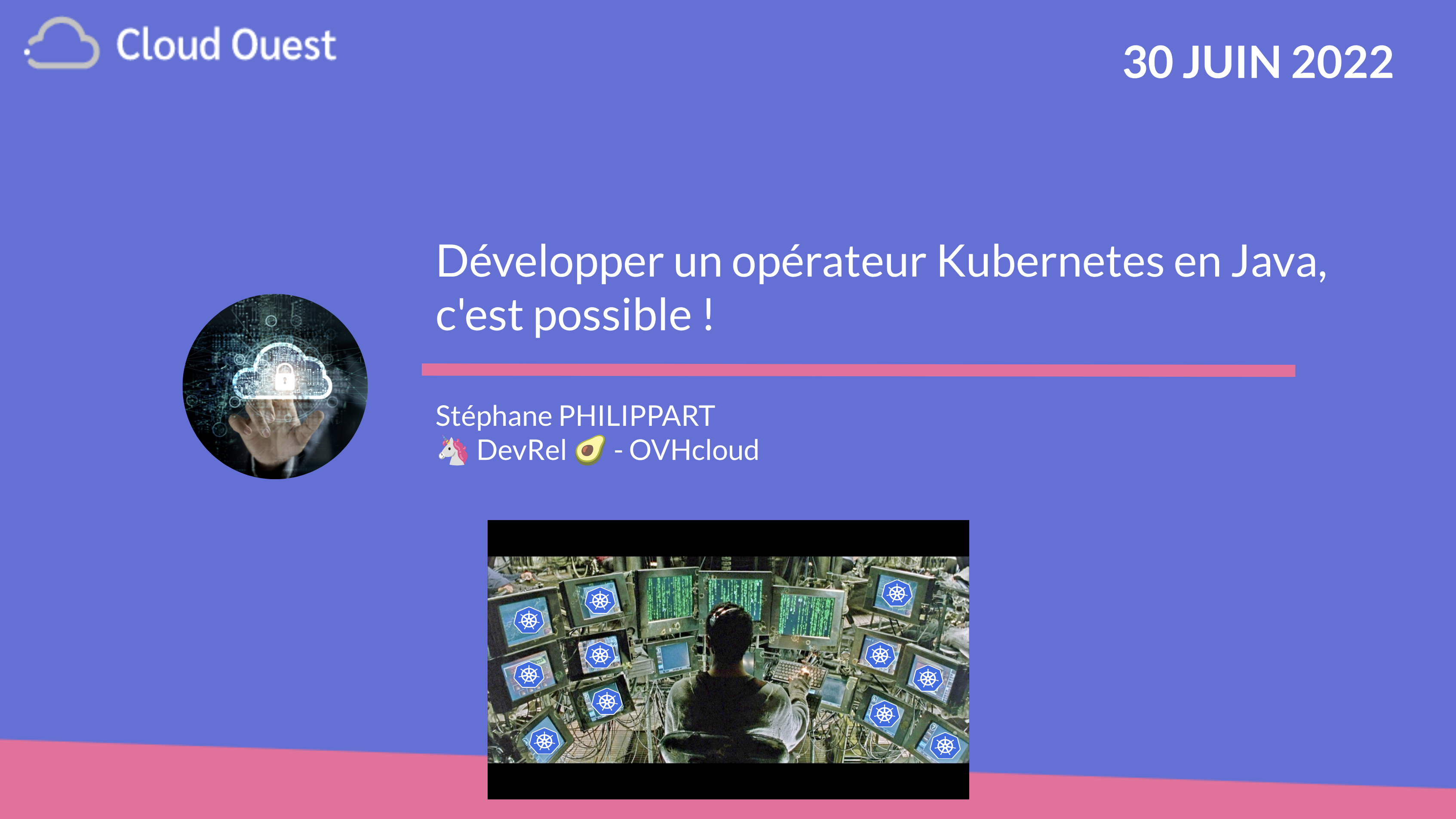 🎤 Talks donnés à Cloud Ouest 🎤