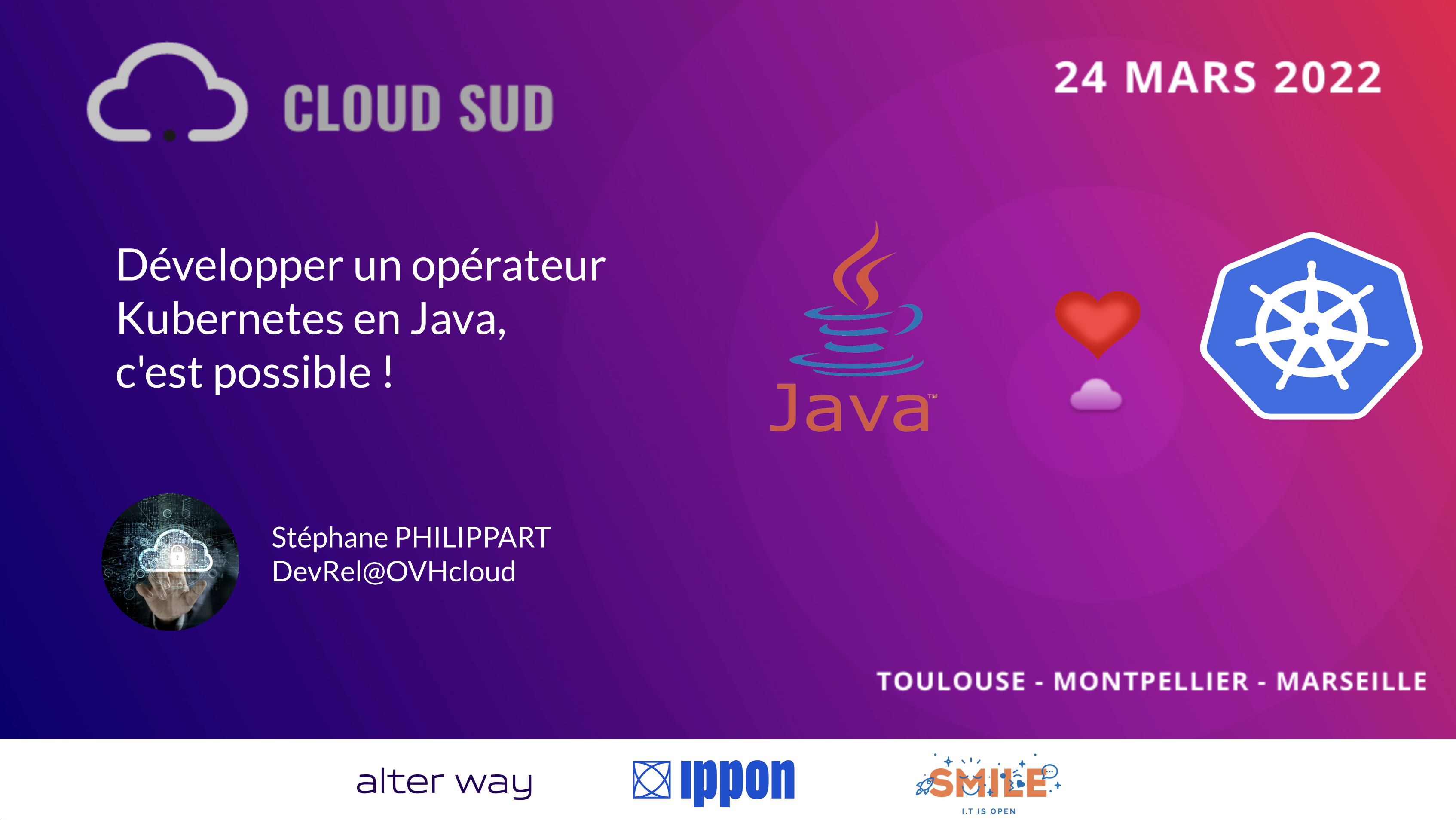 🎤 Talks donnés à Cloud Sud 🎤