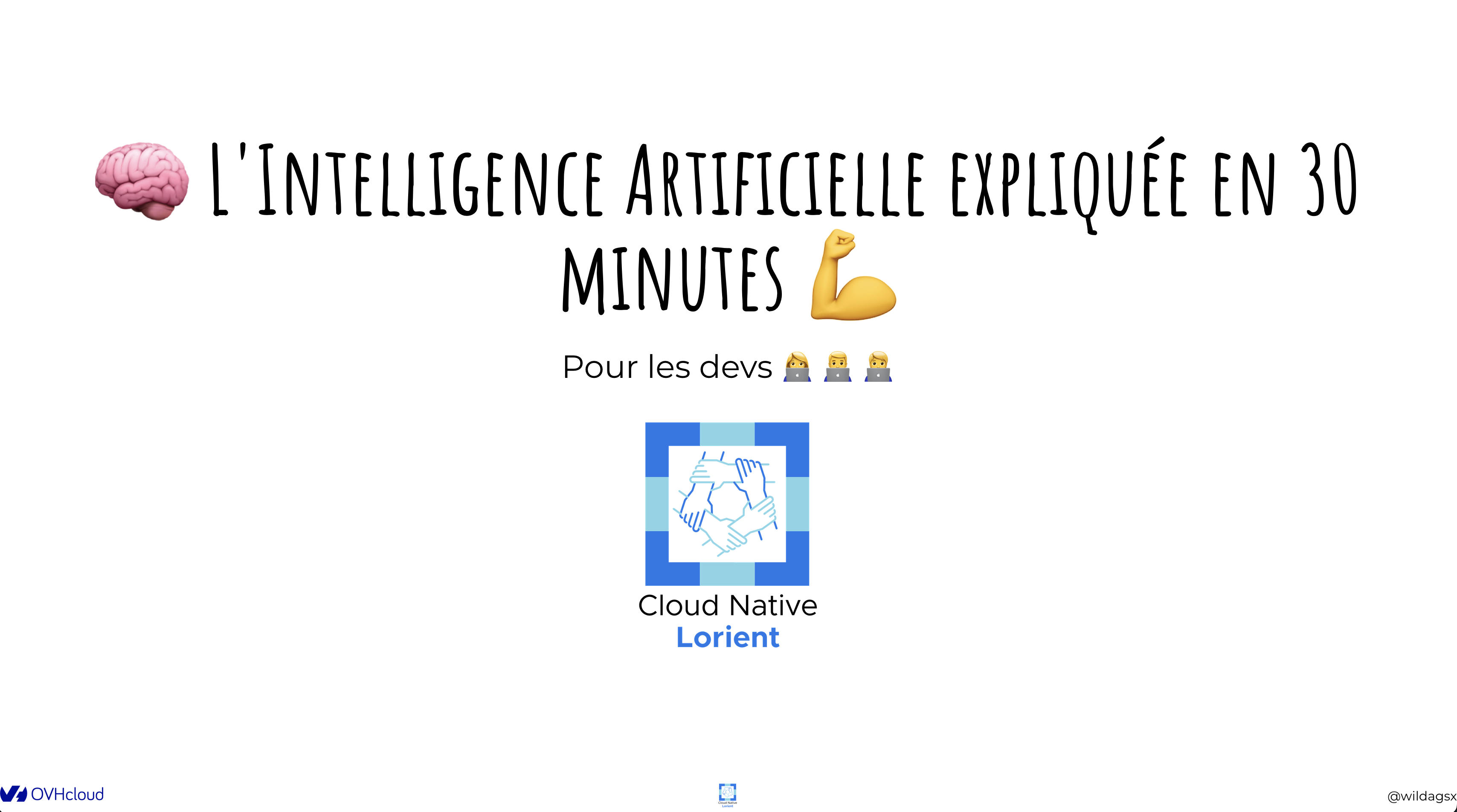 🎤 Talks donnés à CNCF Lorient 🎤