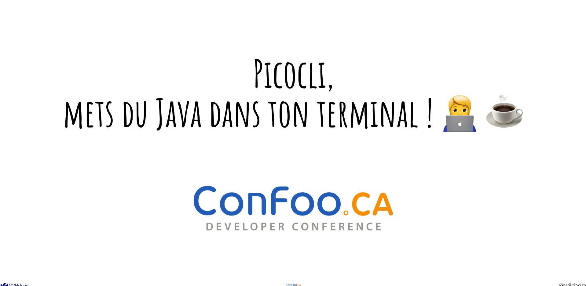 🎤 Talks donnés à Confoo 🎤