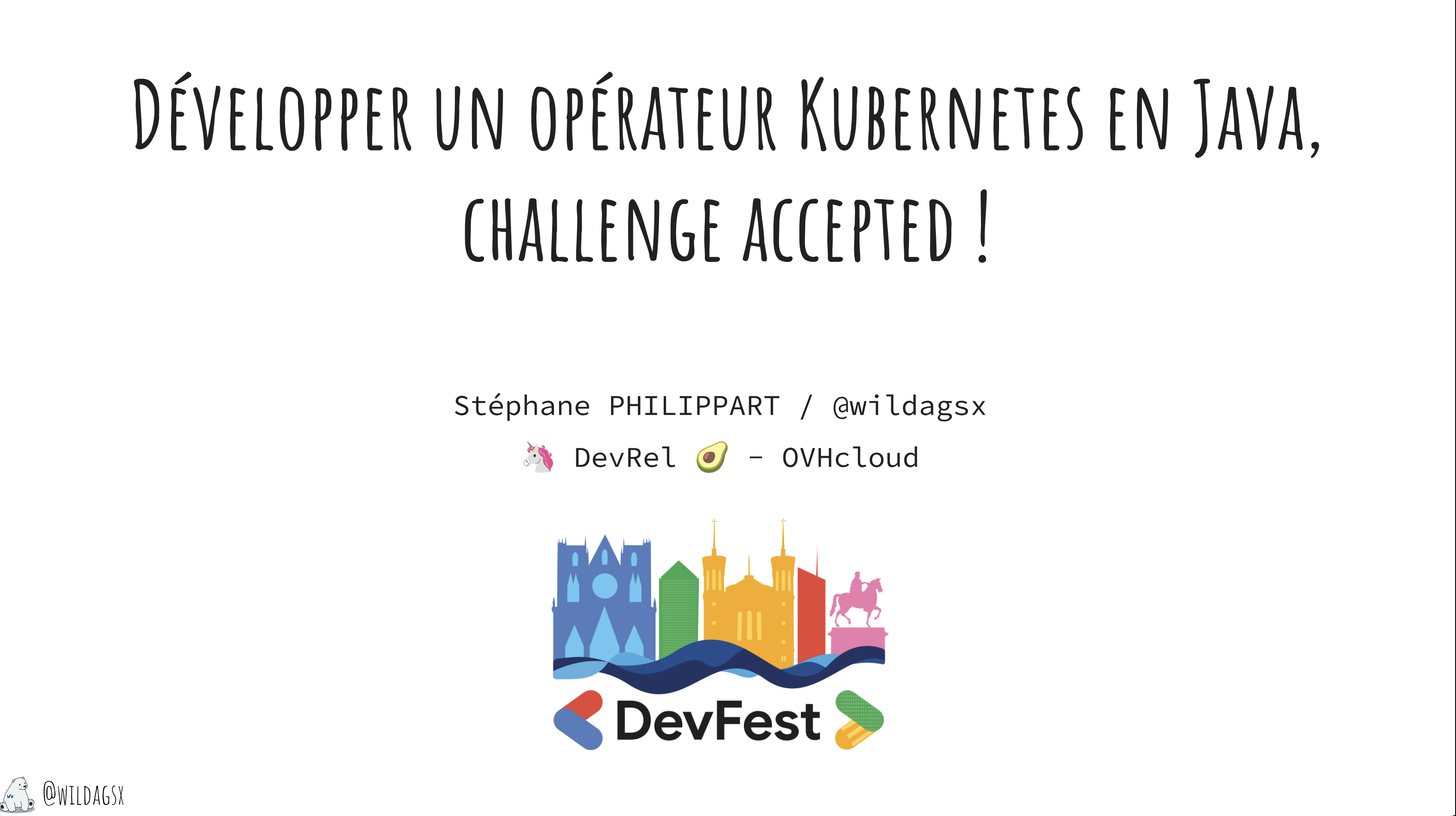 🎤 Talks donnés à DevFest Lyon 🎤