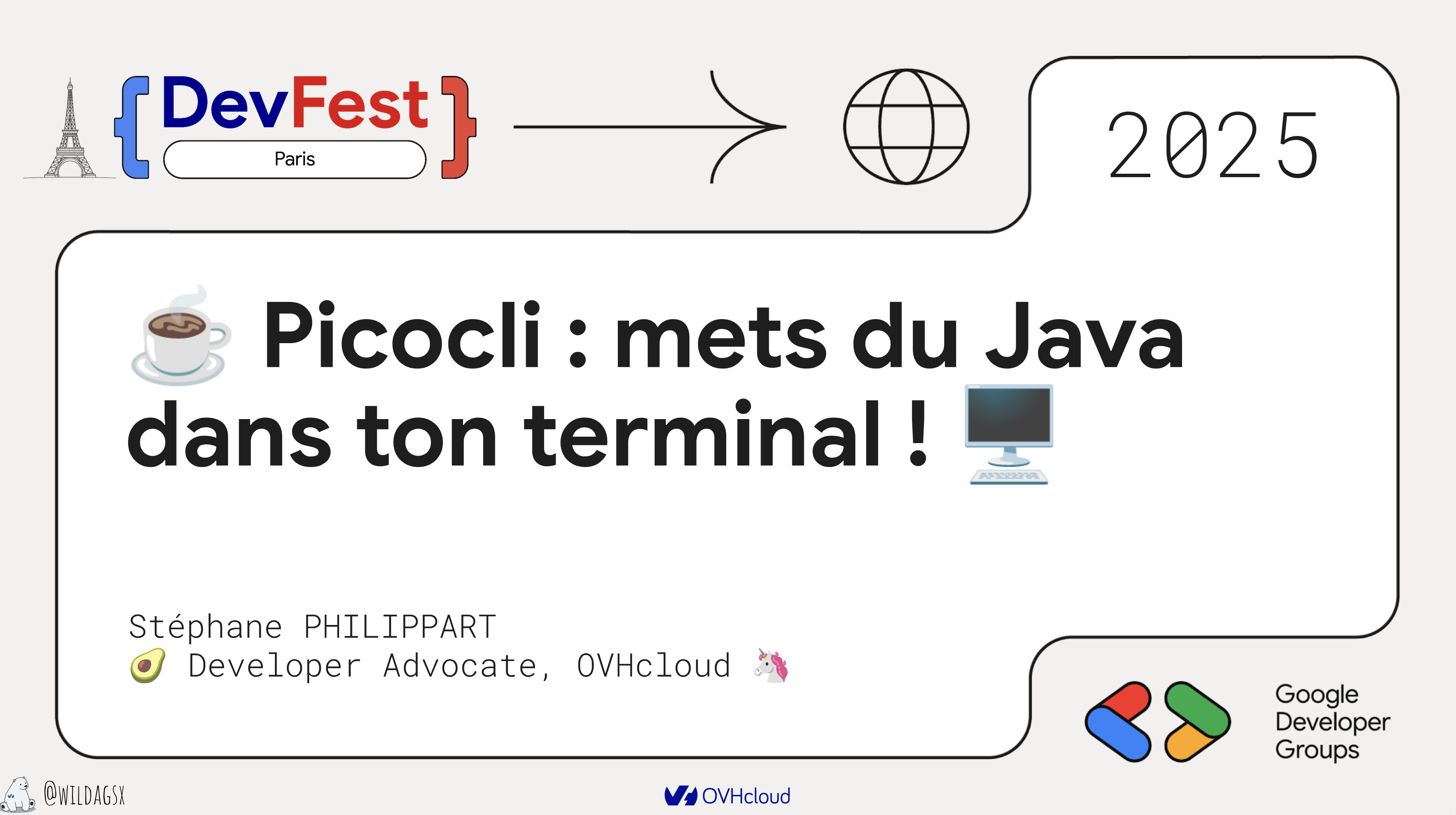 🎤 Talks donnés à DevFest Paris 2025 🎤