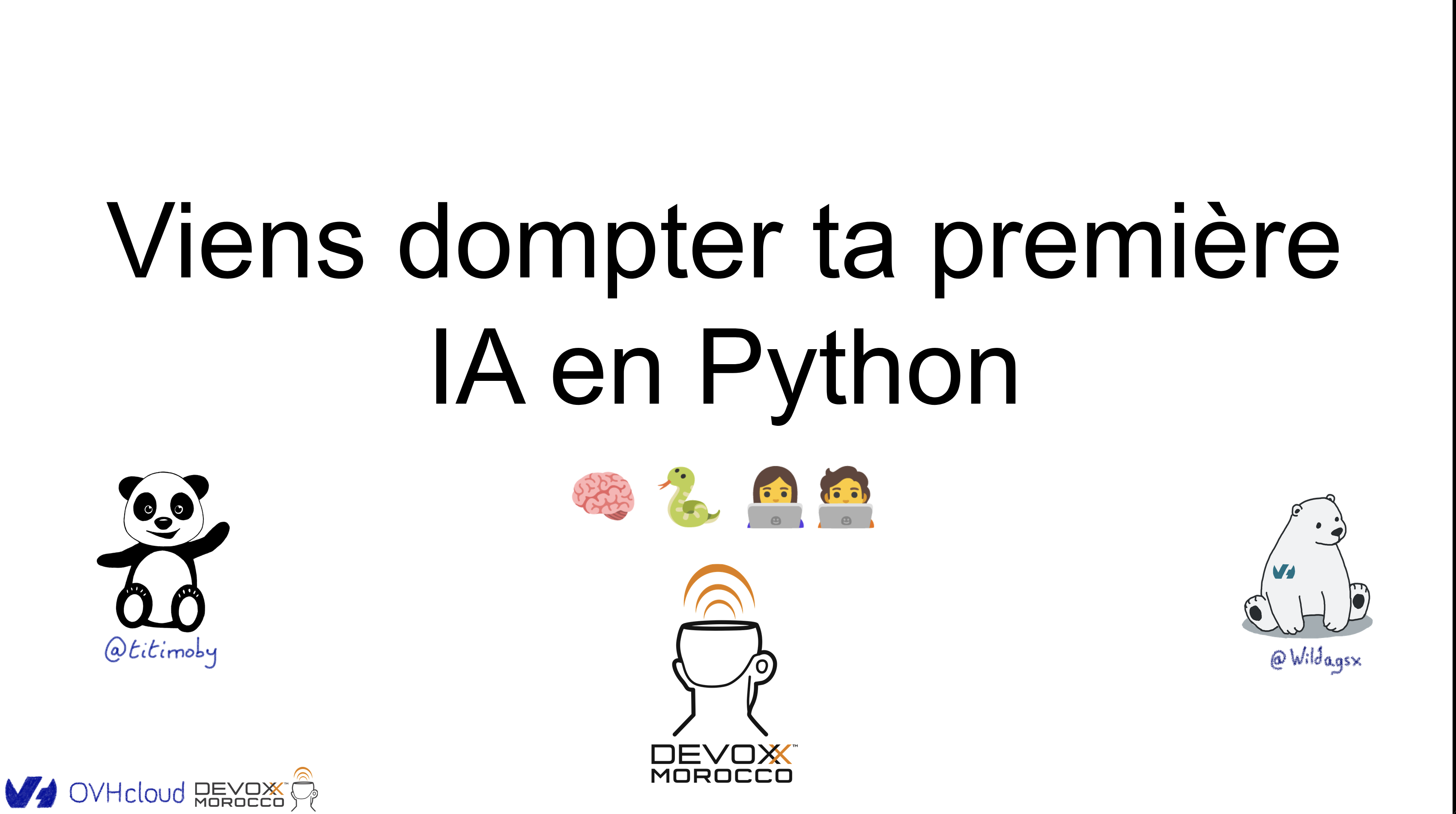 🎤 Talks donnés à Devoxx Morocco 2023 🎤