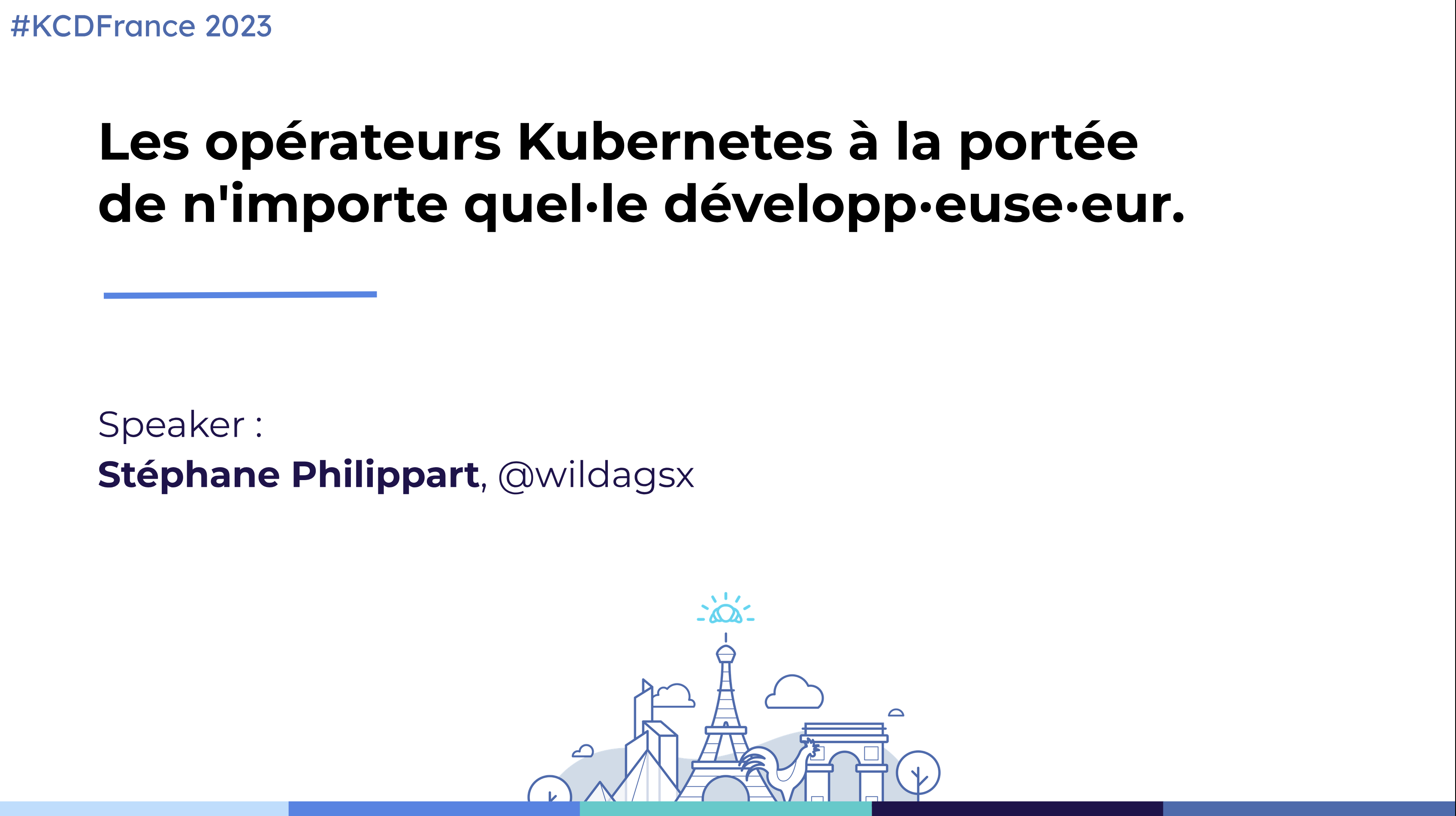 🎤 Talks donnés à Kubernetes Community Days France 2023 🎤