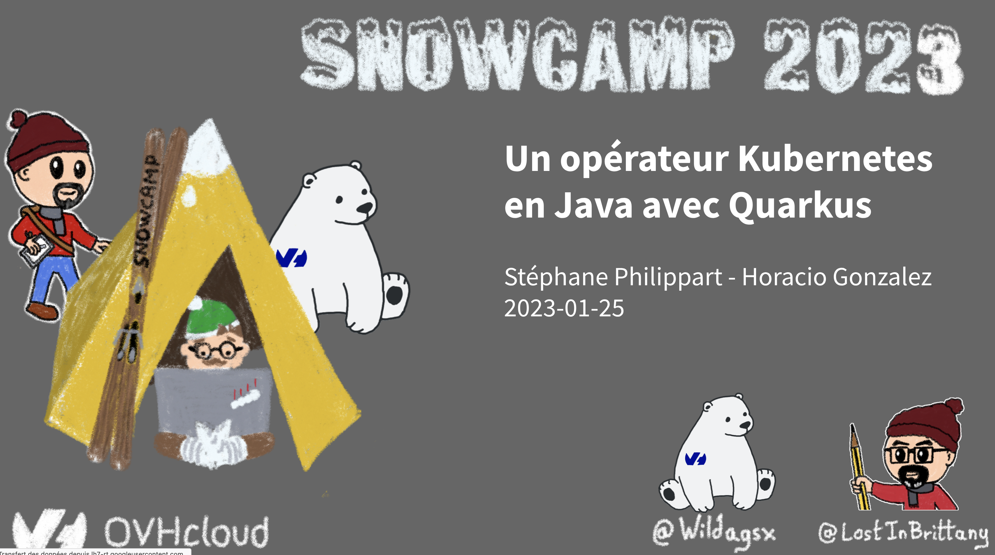 🎤 Talks donnés à Snowcamp 2023 🎤